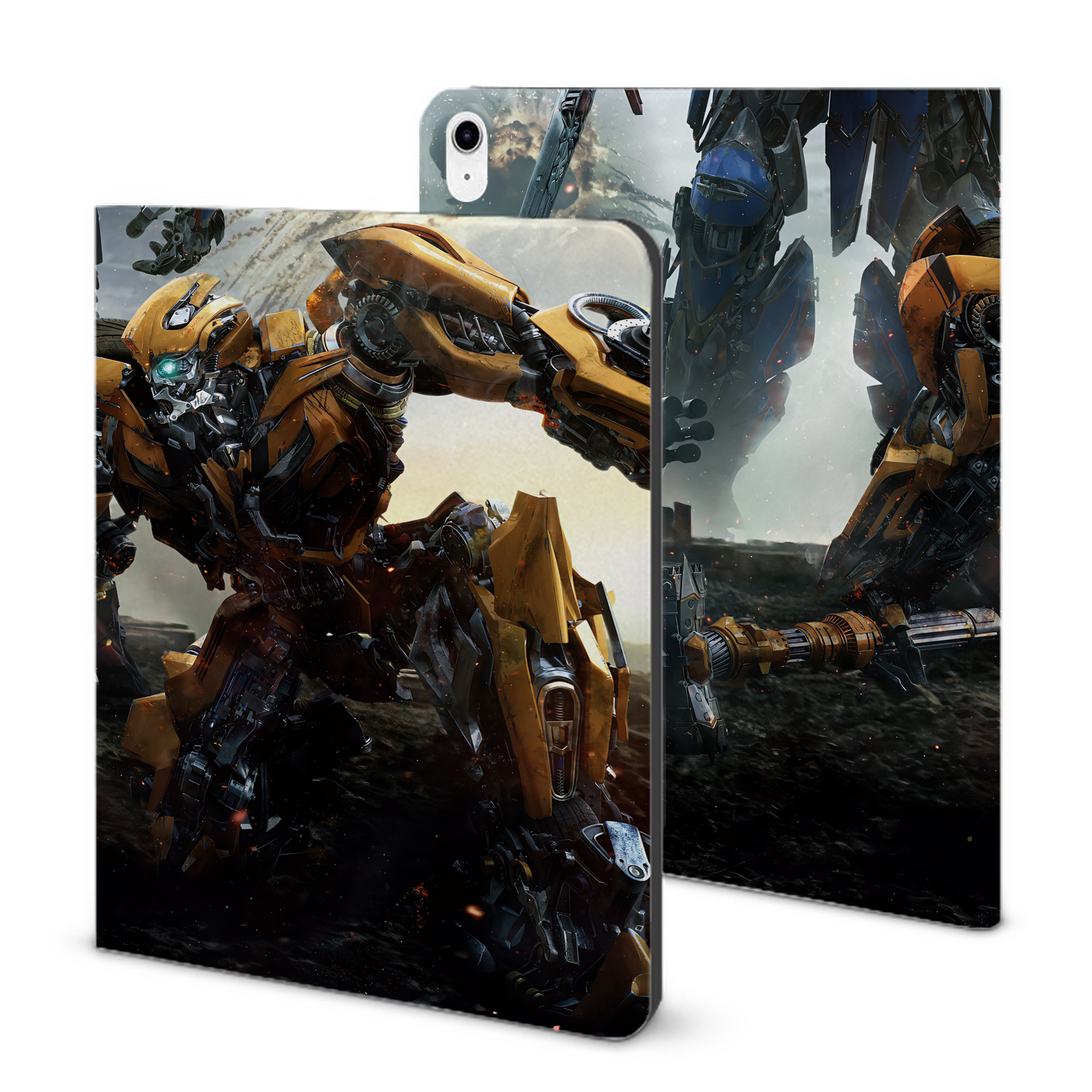 （画像用） Transformers トランスフォーマー IPad ケース ブック型 PUレザー TPU 耐衝撃 軽量 薄型 ペン収納なし 全面保護 IPad 各モデル対応